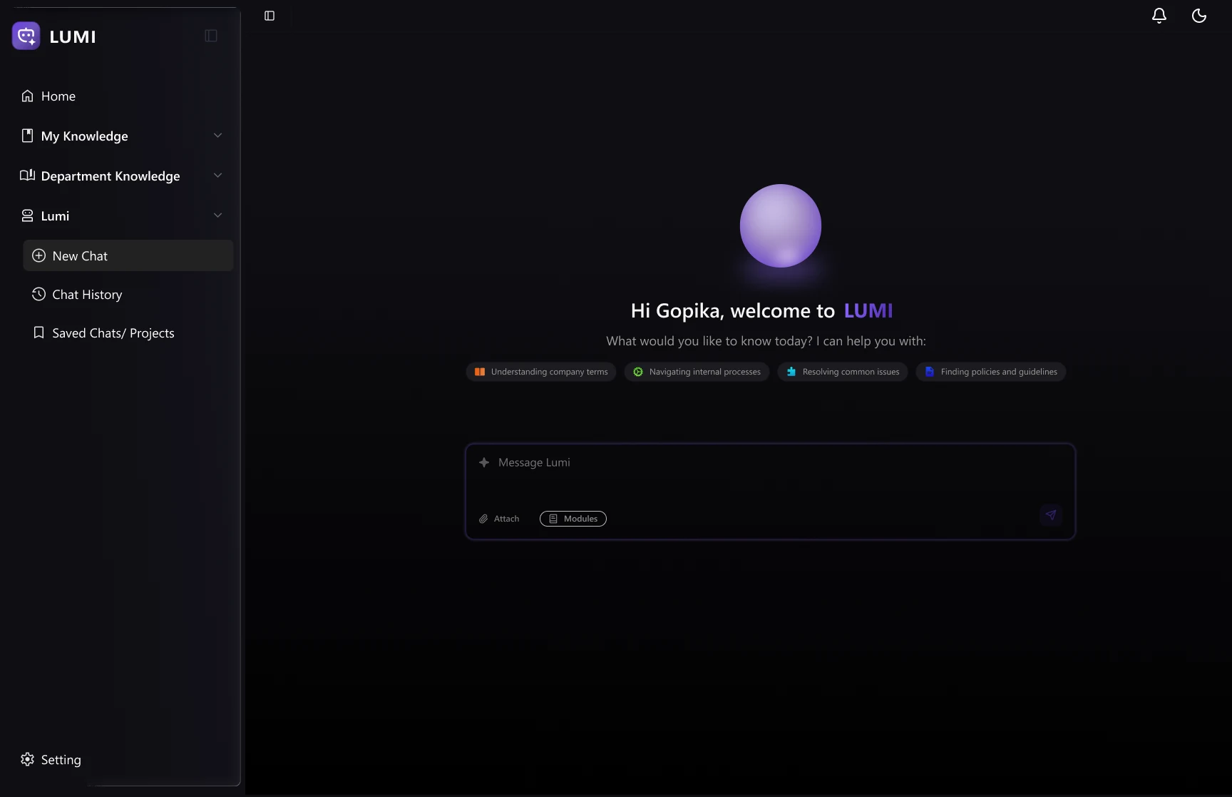 New chat